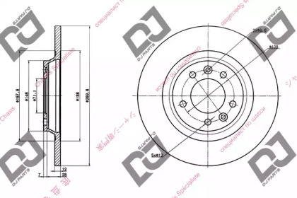 DJ PARTS BD1313 DJ PARTS BD1313